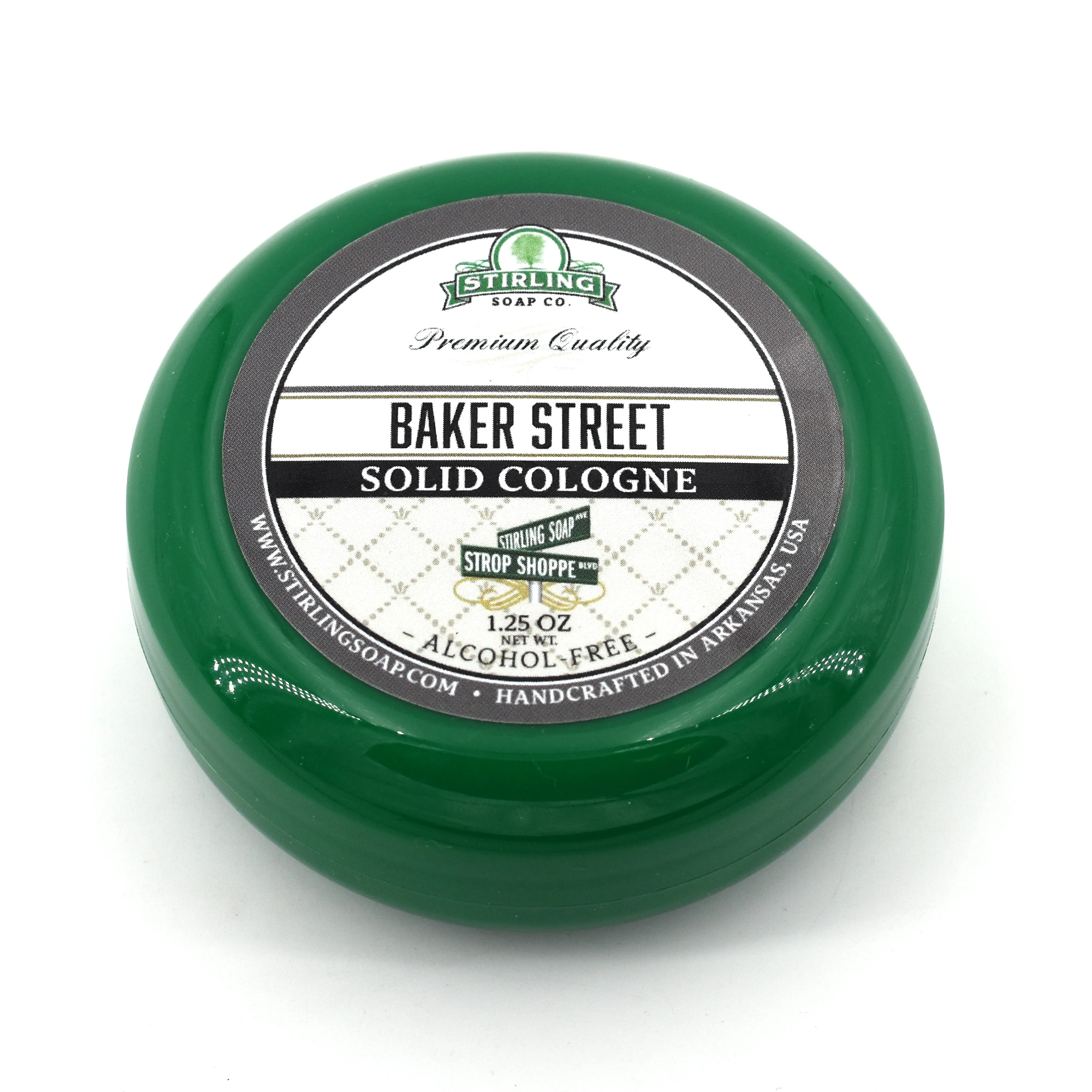 Baker Street - Solid Cologne Jar