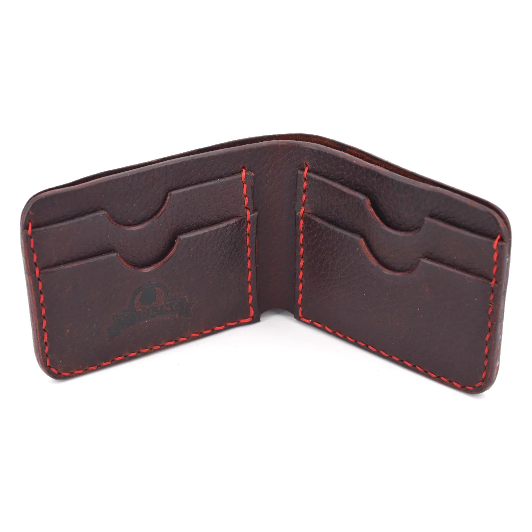 Bi-Fold Wallet (Red Threading) - Image 3