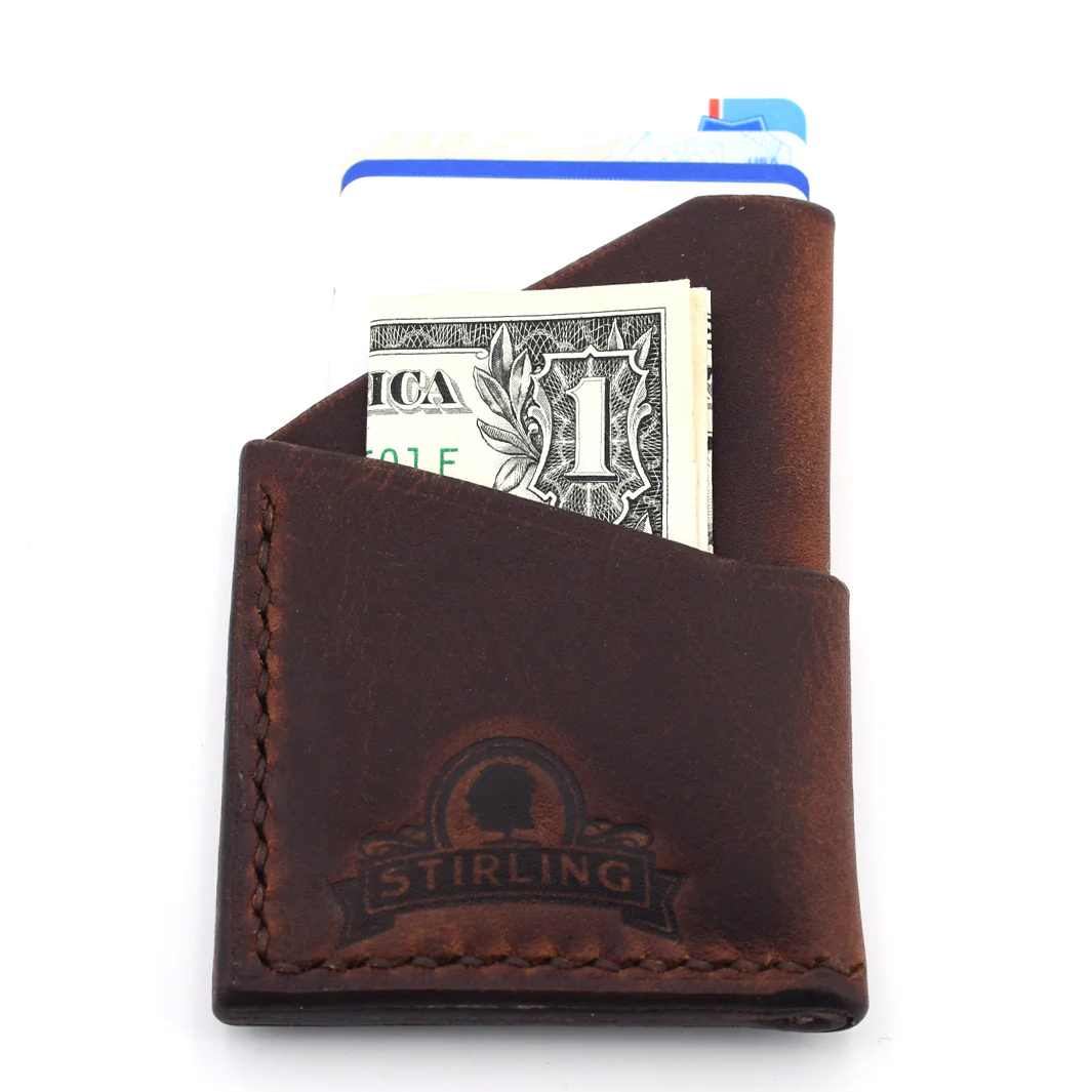 Card Wallet (Brown Threading) - Image 4