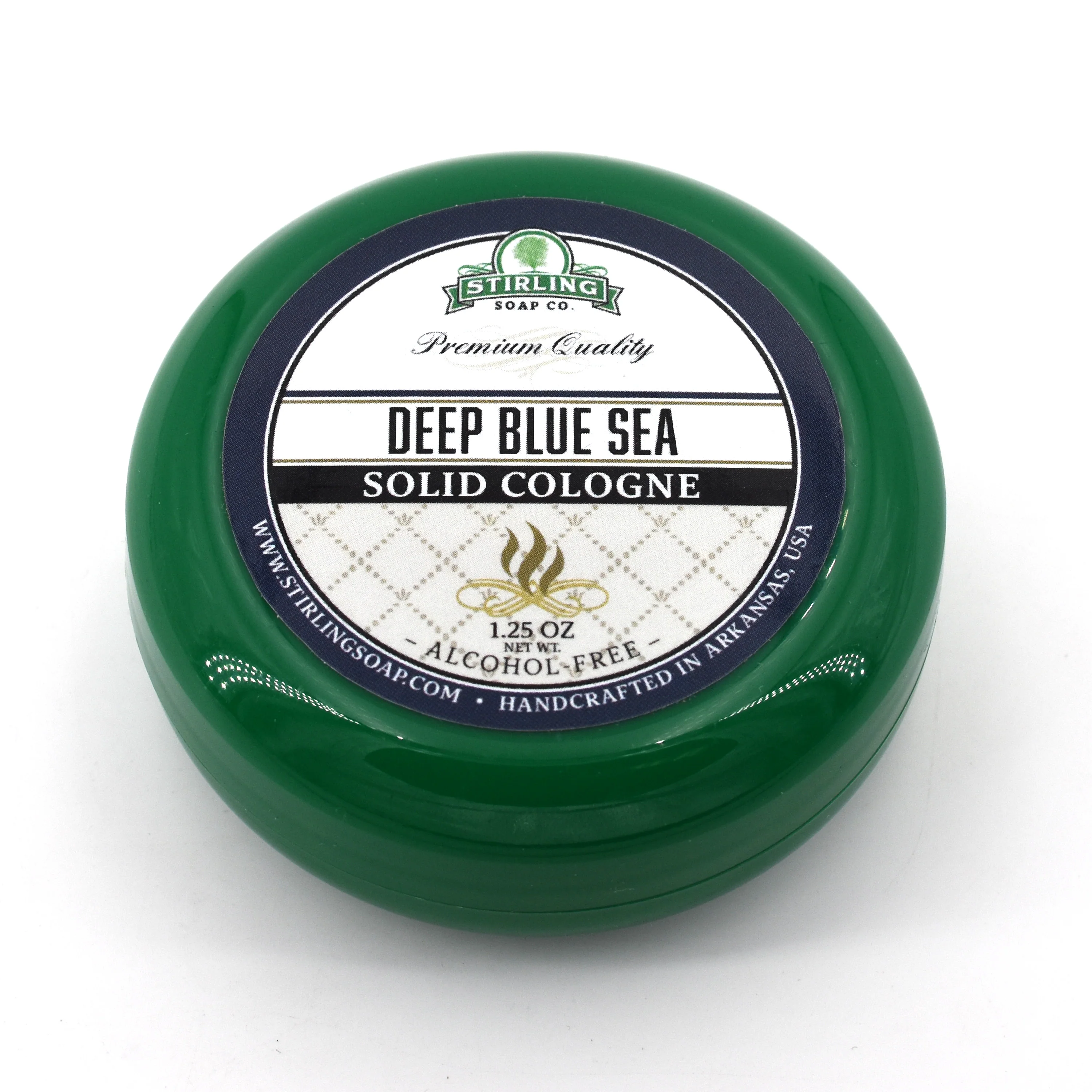 Deep Blue Sea - Solid Cologne Jar