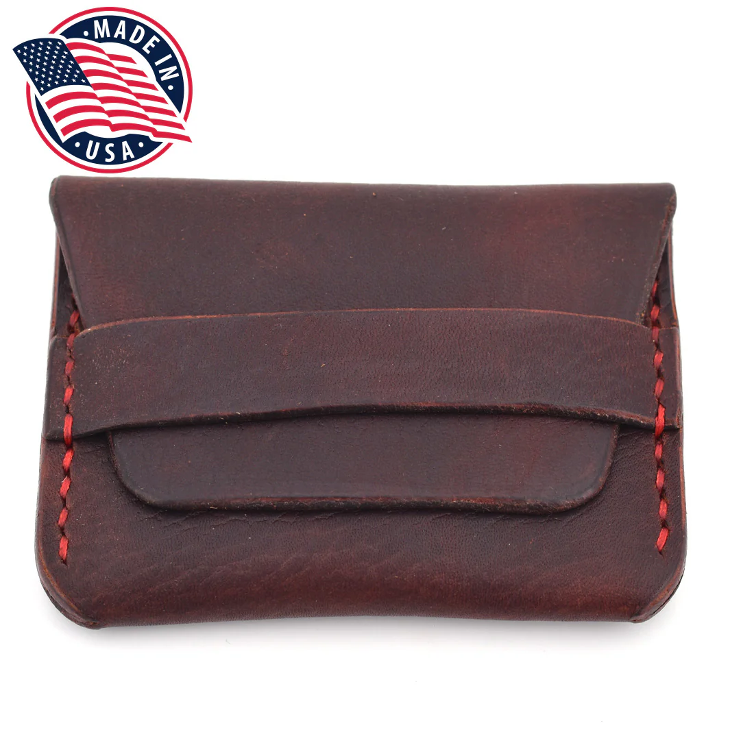 Flap Wallet (Red Threading)