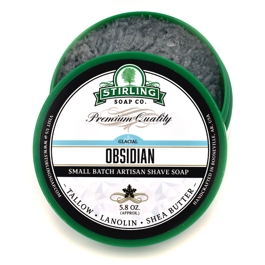 Glacial Obsidian - Shave Soap