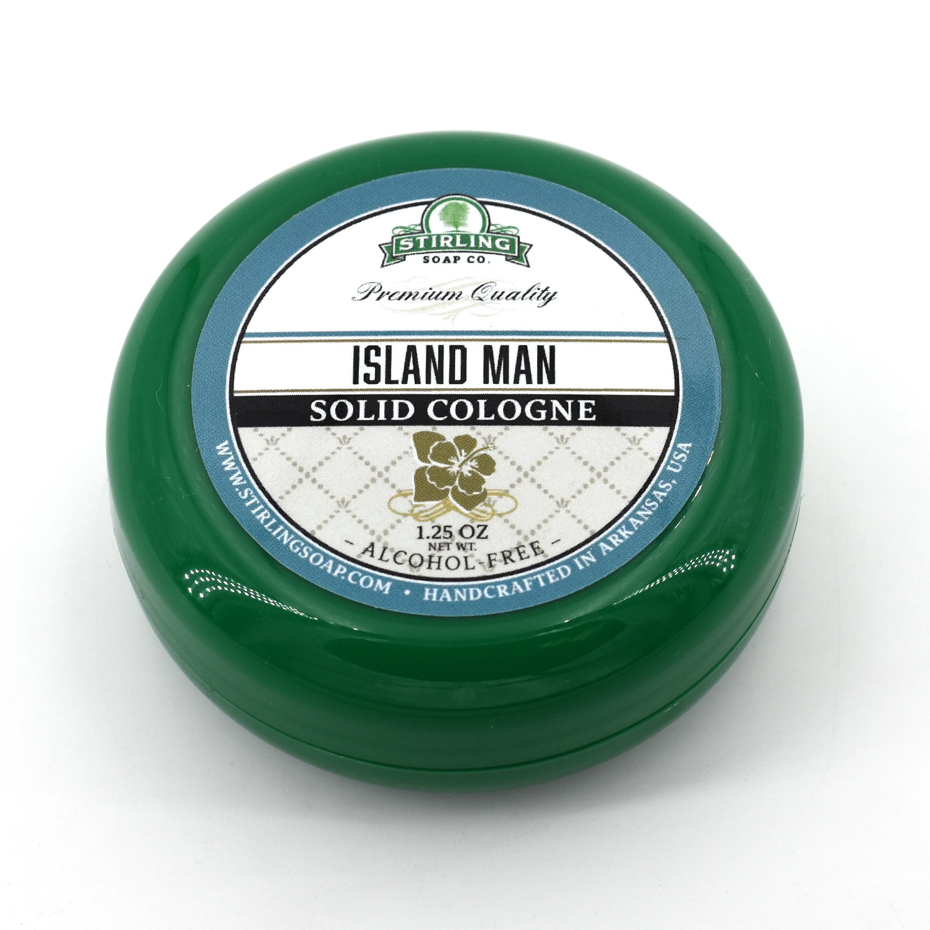 Island Man - Solid Cologne Jar