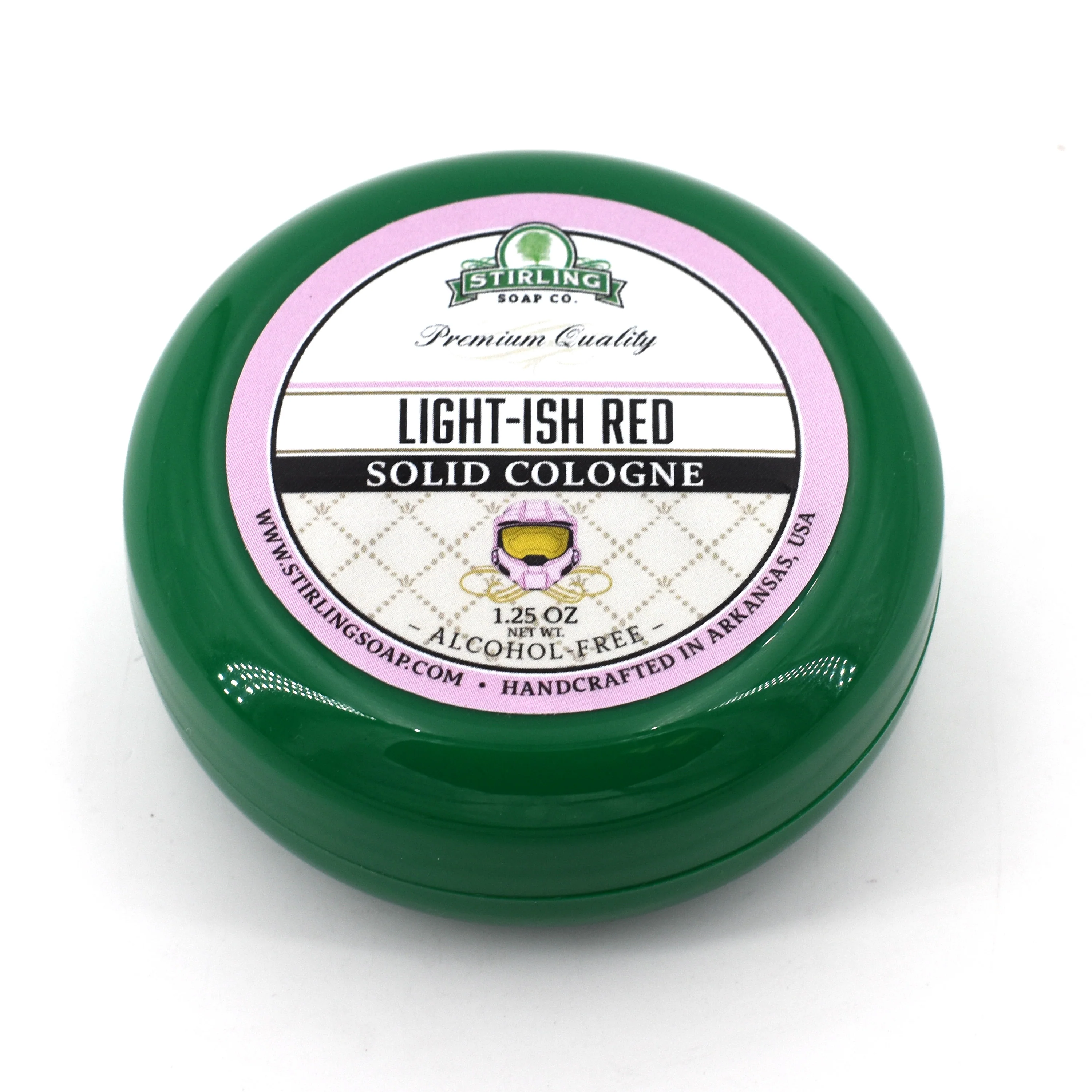 Light-ish Red - Solid Cologne Jar