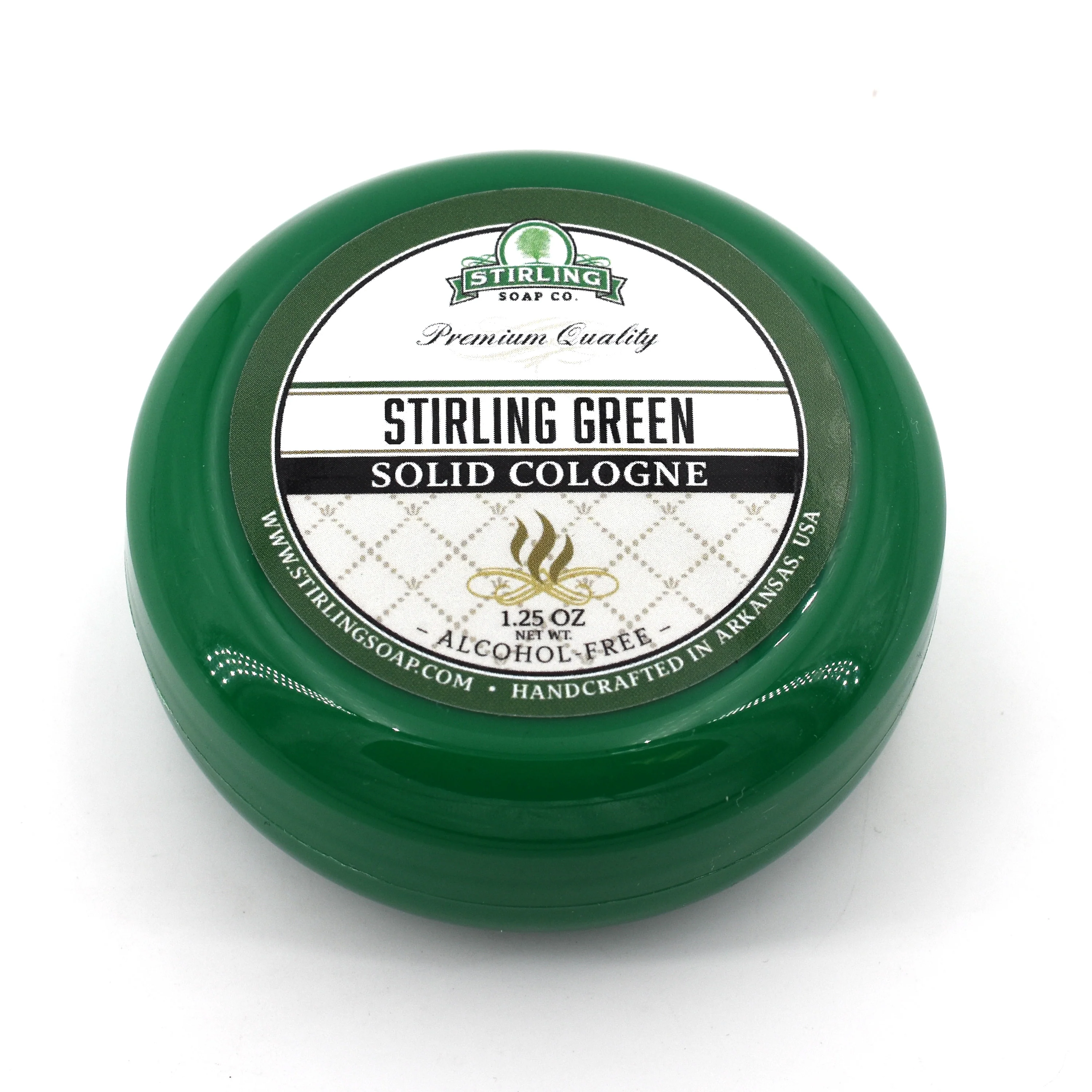 Stirling Green - Solid Cologne Jar