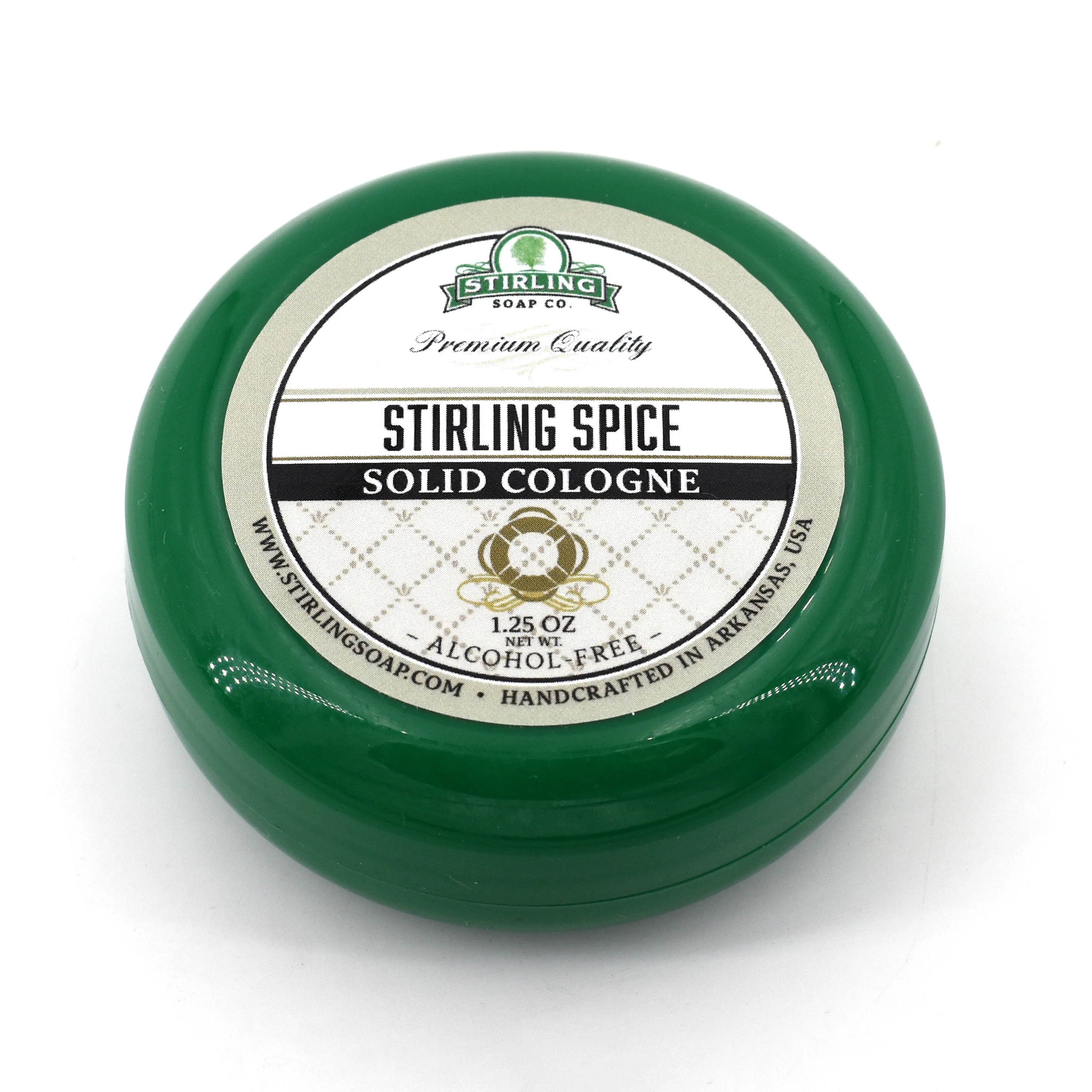 Stirling Spice - Solid Cologne Jar