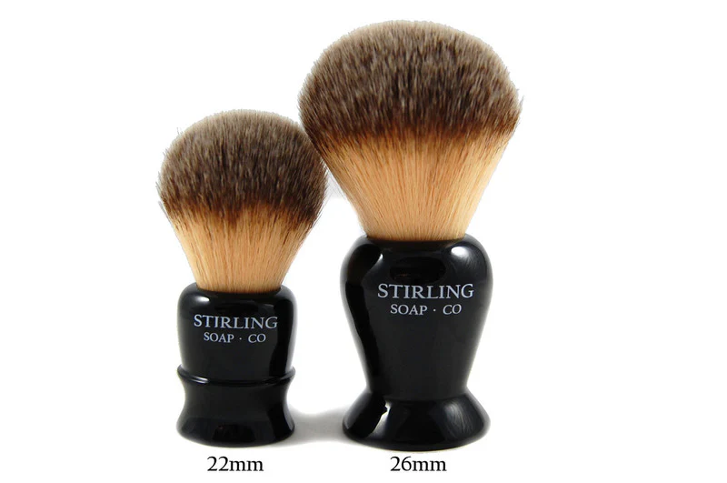 Synthetic Shave Brush - 22mm x 51mm (Li'l Brudder) - Image 2